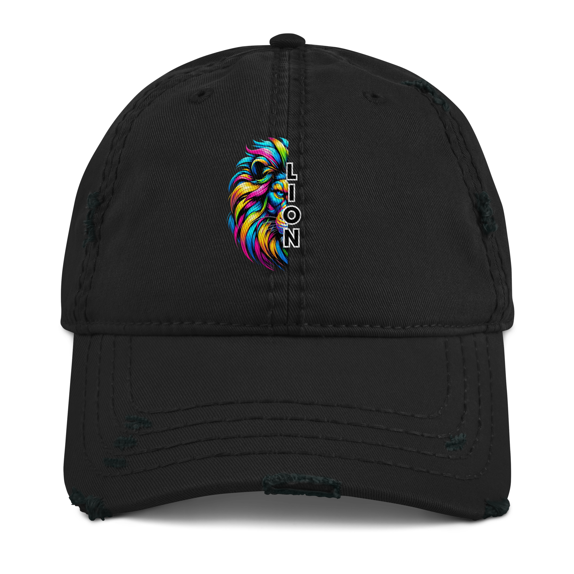 LION | Distressed Dad Hats